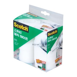 스카치 매직 테이프 세이빙팩 18mm 810R-12