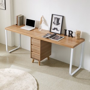 파로마 네오 칼든 철제다리 50T상판 가성비 책상 본체형 서랍형 서랍다리형 1인용 2인용 시리즈, 아카시아