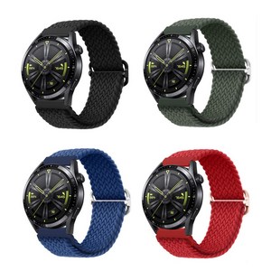 가민 포러너 255 265 745 브레이드 솔로루프 매쉬 시계줄 스트랩 밴드 줄 22MM, 1개