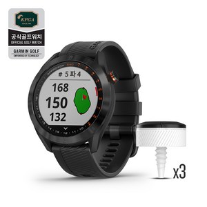 [가민코리아정품] 어프로치 S40 골프GPS 스마트워치번들[CT10 3개 포함]