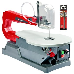독일 아인헬 전동 탁상 테이블 실톱 띠톱 목공 스크롤쏘 스카시 조각 톱 기계 미니 TC-SS 405E / 속도조절 가능, 1개