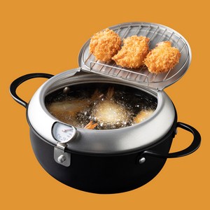 온도계 튀김냄비 가정용 튀김기 인덕션사용가능