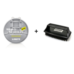 말표 구두약 + P구두솔 세트 구두 광택 가죽 구두 관리 신발 광택 구두 관리용