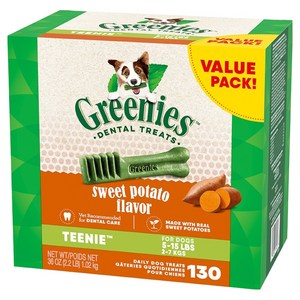 그리니즈 강아지 티니 덴탈껌, 고구마, 1.02kg, 1개