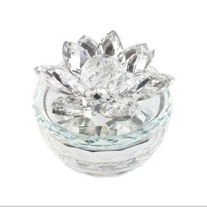 반려동물 크리스탈 꽃 메모리얼 스톤함 루세떼 추모 보석 함 유리 강아지 고양이 장례 유골함 분골함 화장함