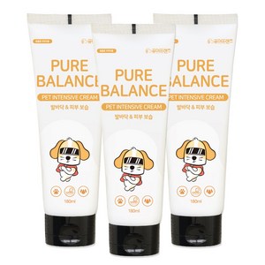 퓨어프렌즈 강아지보습제 피부각질 코보습제 로션크림밤, 180ml, 3개