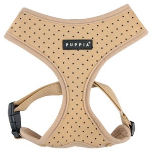 퍼피아 반려동물 사이즈 조절 가능한 소프트 도트 하네스 AC301