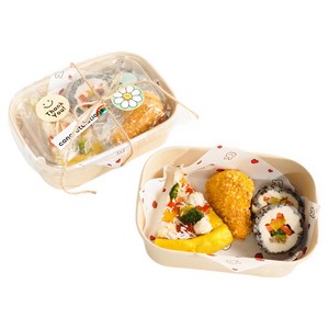 까까묵자 강아지 피크닉 도시락 세트 수제간식