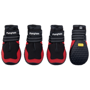 멍템 강아지 신발, 레드, 1개