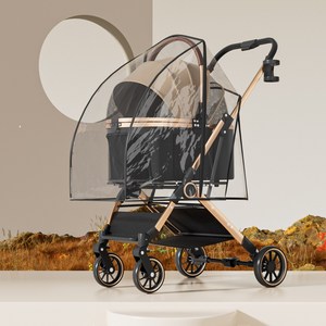 PawJoy 유모차 레인커버 방수 방품 비옷 시야확보