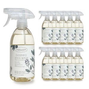 마리앤루이 강아지탈취제 강아지소변탈취제 천연향 천연성분 동물용의약외품, 10개, 500ml