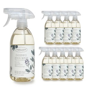 마리앤루이 강아지탈취제 강아지소변탈취제 천연향 천연성분 동물용의약외품, 9개, 500ml