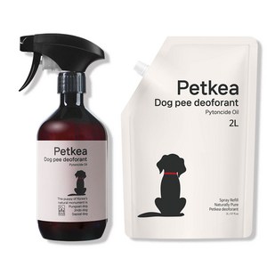펫케아 강아지탈취제 피톤치드 천연 스프레이 반려견 오줌냄새 제거  + 공병