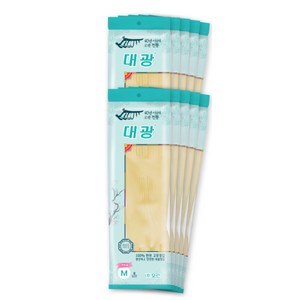 오런 대광 고무장갑, 아이보리, 중(M), 10개