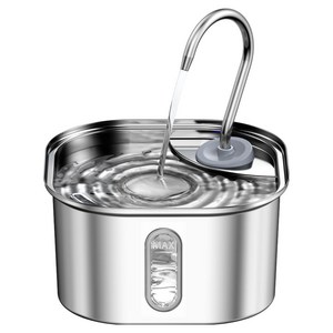 잼피 반려동물 스테인리스 자동급수 정수기 3L