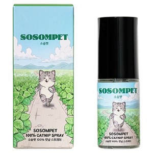 소솜펫 고양이 캣닢추출물 스프레이, 1개, 40ml, 캣닢