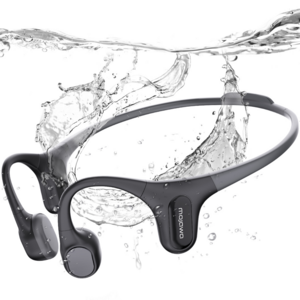 모자와런플러스 RUNPLUS 골전도블루투스 무선이어폰 넥밴드오픈형, 블랙, RUN PLUS