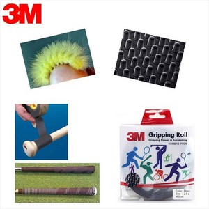 3M 논슬립 파워그립 골프 야구배트 오버그립 롤테이프, 블랙, 1개