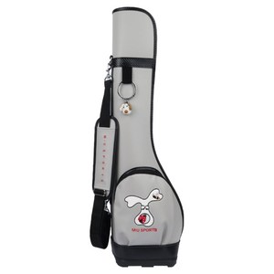 엠유스포츠 파크골프 하드케이스 하프백, 그레이