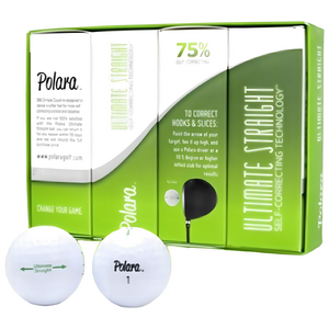 [폴라라] 슬라이스 해결사 직진만 하는 골프공 3개입 1세트- 정식수입품, 2세트