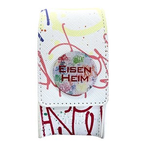 아이젠하임 골프공 파우치 골프볼 주머니 케이스 기능성 파우치 클립형 볼마커세트, 1개, 화이트패턴