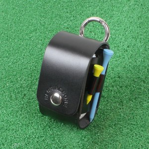 헤링본 골프 파우치 공 케이스 마커 필드용품 볼 주머니 거리측정기 캐디백 허리벨트 가방