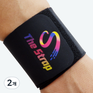 로드필드 더스트랩 손목보호대, 2개, 블랙