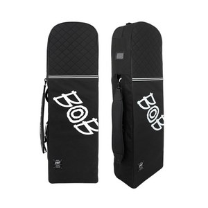 [BOB골프 한정특가] 빅로고 충격흡수 바퀴달린 항공백/항공커버 - BGU5AAC903, 블랙