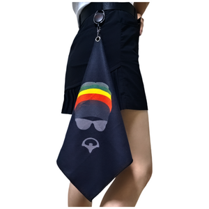 아이젠하임 골프 수건 타올 릴와이어 볼 클리너 공 타월 선물 캐디용품, 1개