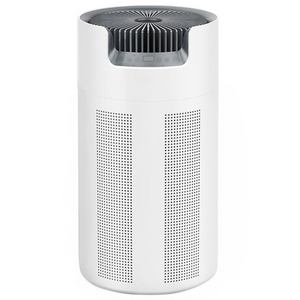 컴팩트홈 타워형 공기청정기 저소음 UV살균 헤파필터 12평형, 화이트, 공기청정기