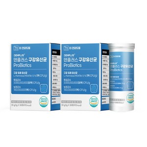 더건강드림 구강유산균 덴티케어 60g 30정