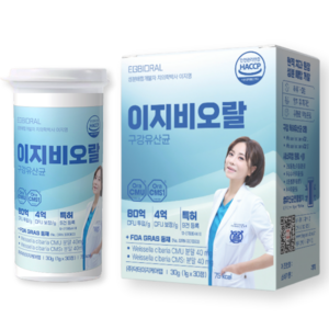 이지비오랄 구강유산균CMU 치과의사 특허 오라씨엠유 CMS1 자일리톨 치아 잇몸 입냄새 입마름 충치 영양제, 90정, 3개