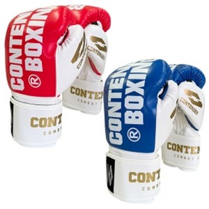 컨텐더 주니어 복싱 격투기글러브 벨크로 어린이 권투장갑, 1개, 블루화이트