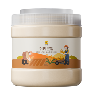 비이츠 볶은 귀리가루 쉐이크 선식 귀리 분말 오트밀 가루, 1개, 500g