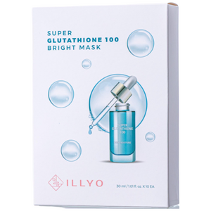 [주름미백이중기능성]일료 슈퍼글루타치온100 브라이트 마스크팩, 3개, 10개입