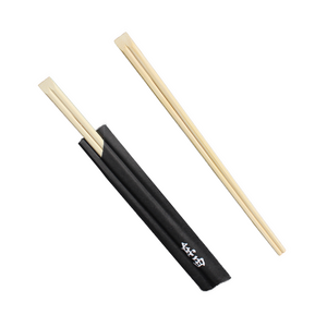 일회용젓가락 나무젓가락 검정 24cm 반포장 2000개, 1세트