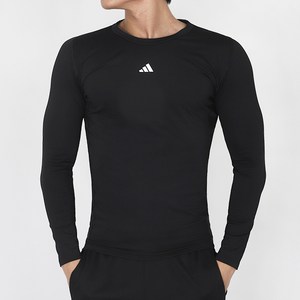아디다스 헬스티 TECHFIT 컴프레션 트레이닝 긴팔 티