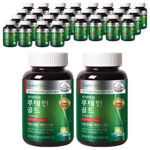 뉴트리디데이 프리미엄 루테인 골드, 90정, 30개