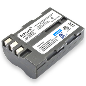 DIPLUS 니콘 EN-EL3E EN-EL3 호환배터리 D90 D80 D70S D70