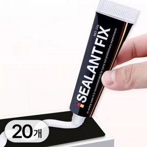 투데이리빙 20개 세트 강력 접합제 실란트 픽스 욕실 화장실 주방 산업 목공 다용도 무타공 에폭시 초강력 접착