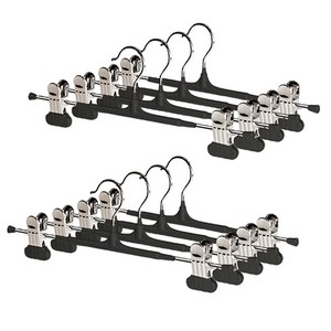 메종드리빙 넓은집게 [업그레이드] 프리미엄 고리회전 논슬립 나노코팅 고급형 튼튼한 치마 바지걸이