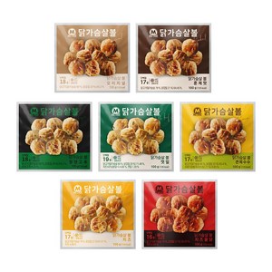 미트리 닭가슴살 볼 7종 혼합 21팩(각3팩)