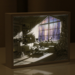 라인트 선샤인 LED 그림 액자 무드등 조명