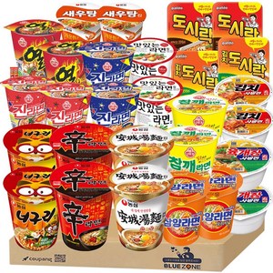 소컵라면 15종 30개입(육사발 2+김치사발2+신라면2+너구리2+진매2+진순2+새우탕2+스낵면2+참깨2+열2+삼양2+밋있는2+도시락2+김치도시락2+안성2), 1개