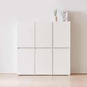 이노센트 플레 1200 높은 2단 다용도 모듈 수납장 i103947, 아이보리