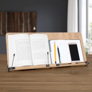 와이드 책 받침대 독서 대형 104n 나무 독서대 고시용