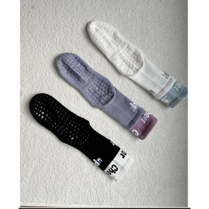 3족 무봉제 논슬립 미끄럼방지 투톤 스포츠양말 치얼업 테니스 골프 요가 필라테스 운동양말 헬스