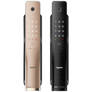 르그랑 L50 지문인식 푸시풀 도어록 지문+카드키4개+번호키 블루투스 와이파이(옵션) [안으로 열리는 문 설치가능] 0초바로잠금 푸시바잠금 푸쉬풀 현관문 디지털도어락, 고객직접설치, 르그랑 L50 블랙