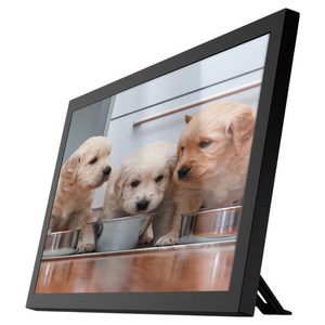 카멜 클라우드 디지털액자, CPF1510IPS, 블랙