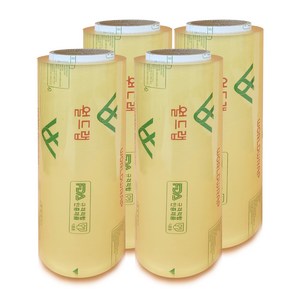 월드랩 40cm*500M 4개 1박스 업소용 식품포장랩, 500m, 4개